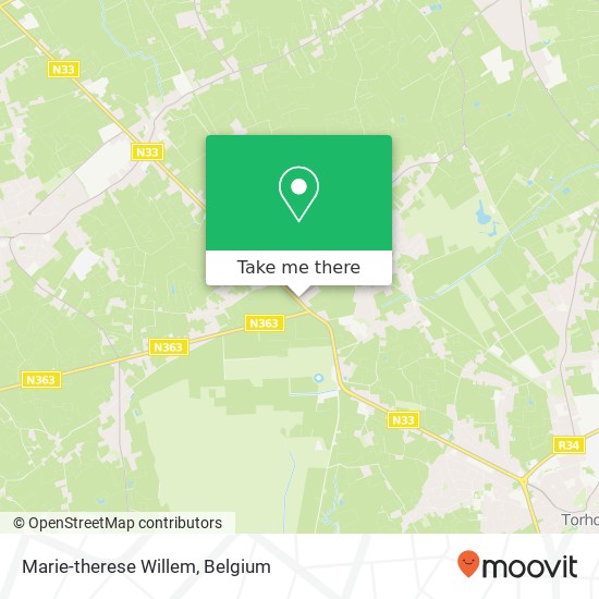 Marie-therese Willem map