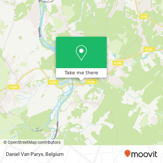 Daniel Van Parys map