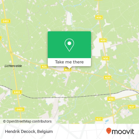 Hendrik Decock map