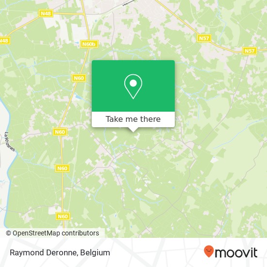 Raymond Deronne map