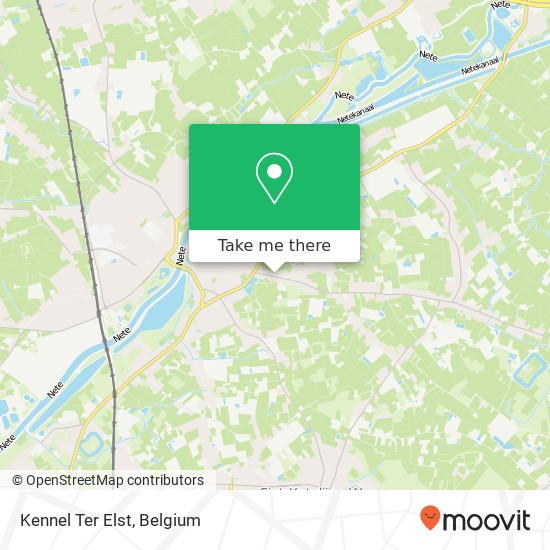 Kennel Ter Elst map