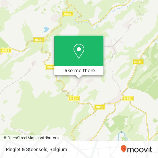 Ringlet & Steensels map