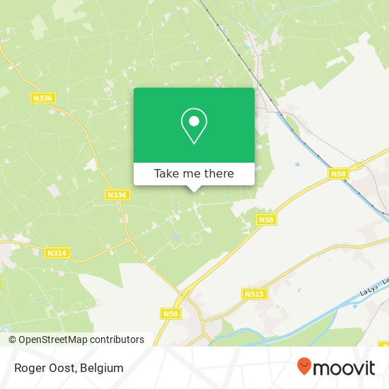 Roger Oost map