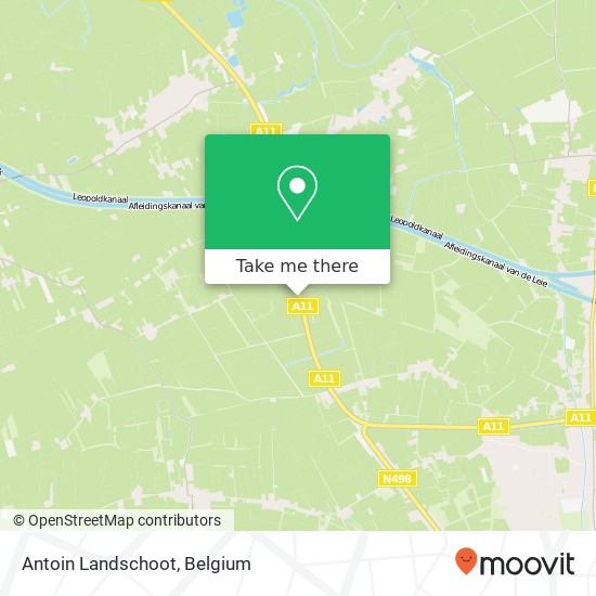 Antoin Landschoot map
