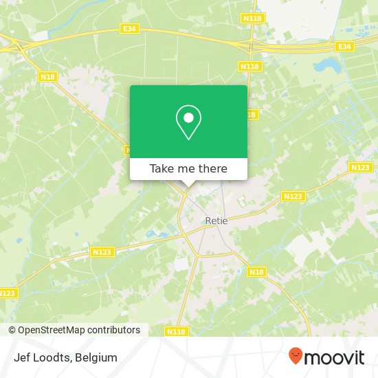 Jef Loodts map