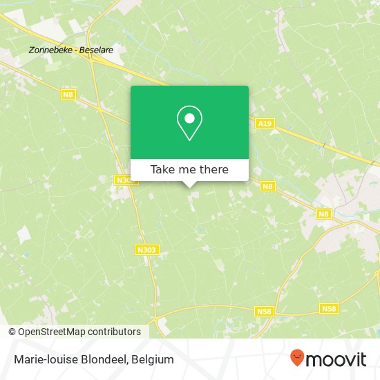 Marie-louise Blondeel map