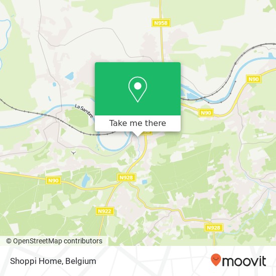 Shoppi Home map