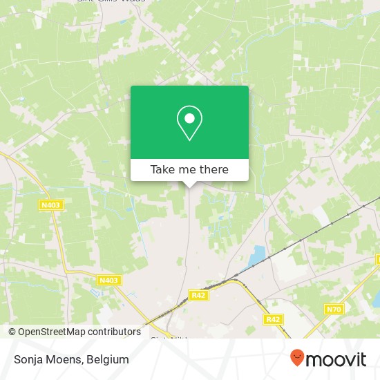 Sonja Moens map