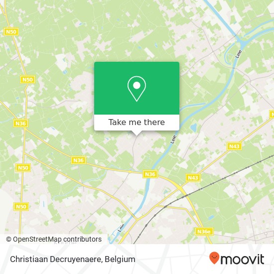 Christiaan Decruyenaere map