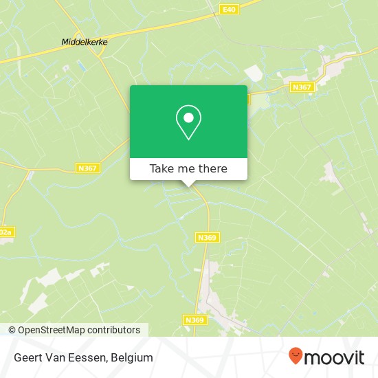 Geert Van Eessen map