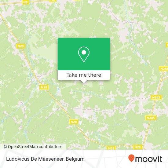 Ludovicus De Maeseneer map