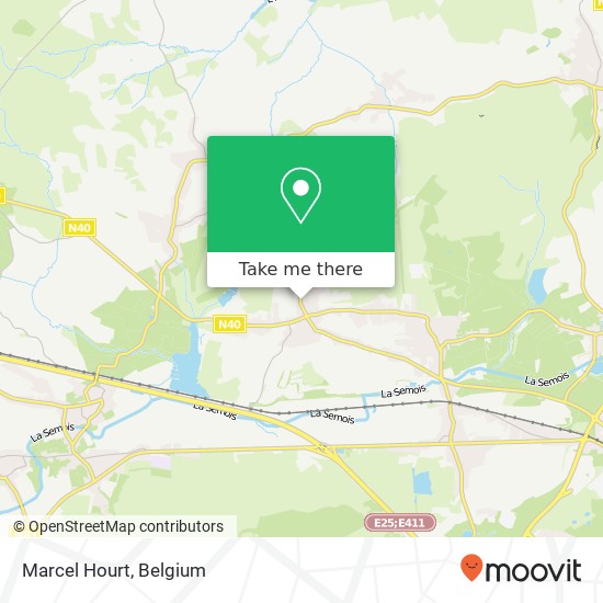 Marcel Hourt map