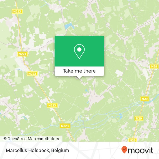 Marcellus Holsbeek map