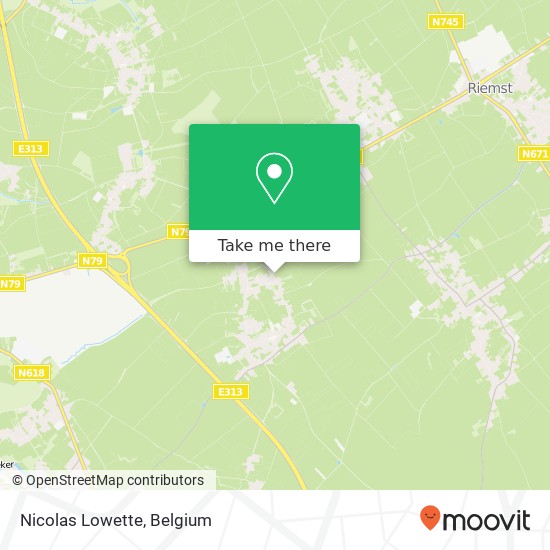 Nicolas Lowette map