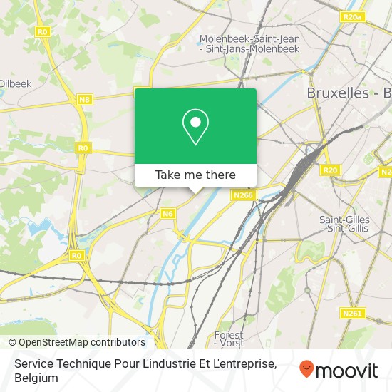 Service Technique Pour L'industrie Et L'entreprise map