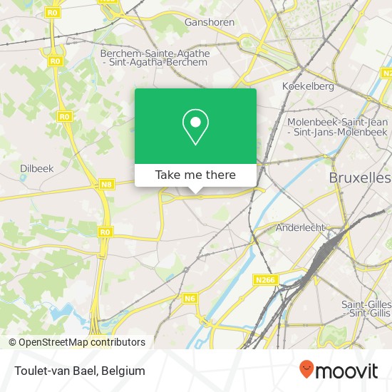 Toulet-van Bael map