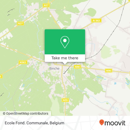 Ecole Fond. Communale map