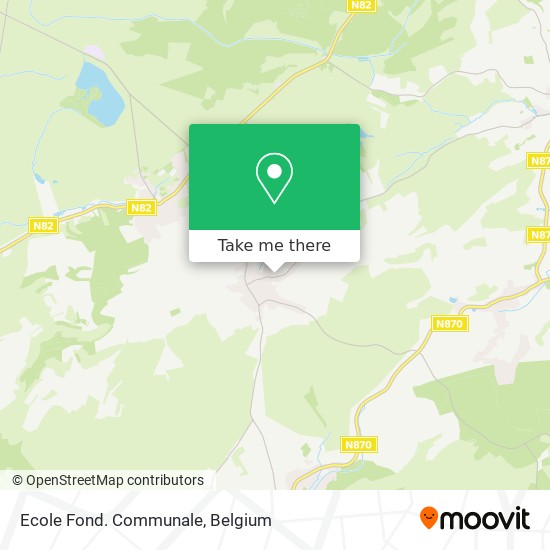 Ecole Fond. Communale map