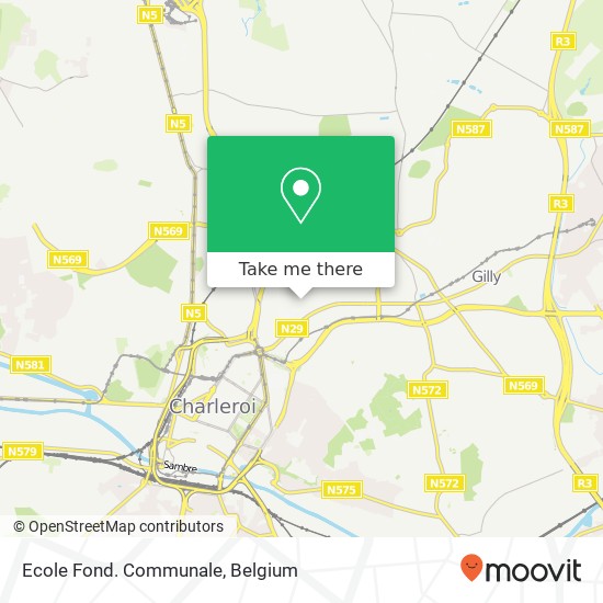 Ecole Fond. Communale map