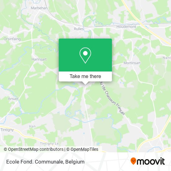 Ecole Fond. Communale plan