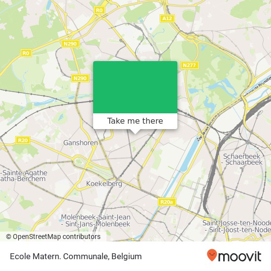 Ecole Matern. Communale map