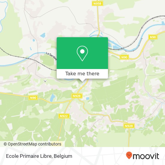 Ecole Primaire Libre map