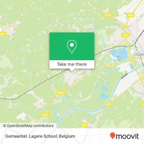 Gemeentel. Lagere School plan