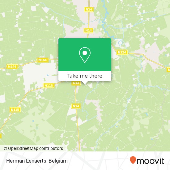 Herman Lenaerts map