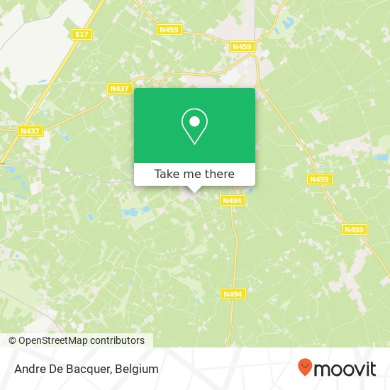 Andre De Bacquer map