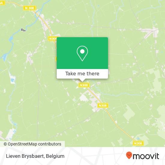 Lieven Brysbaert map