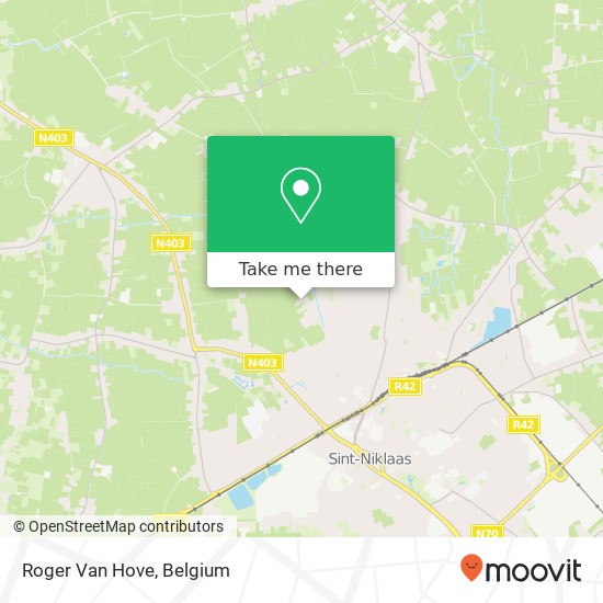 Roger Van Hove map