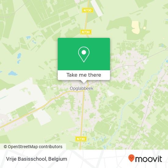 Vrije Basisschool map