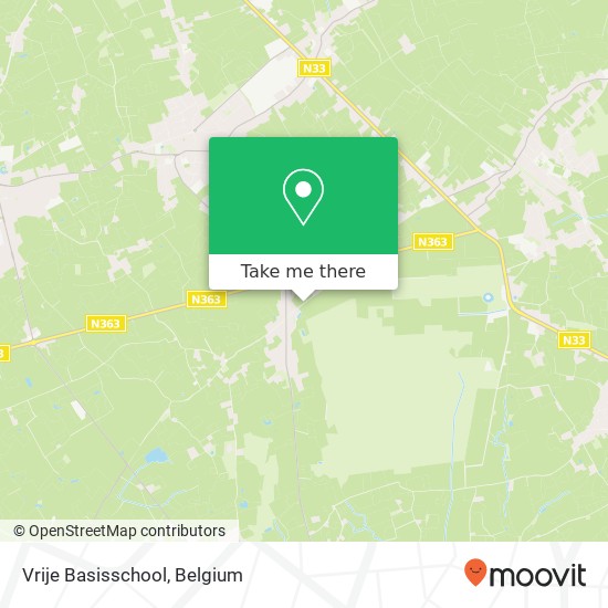 Vrije Basisschool map