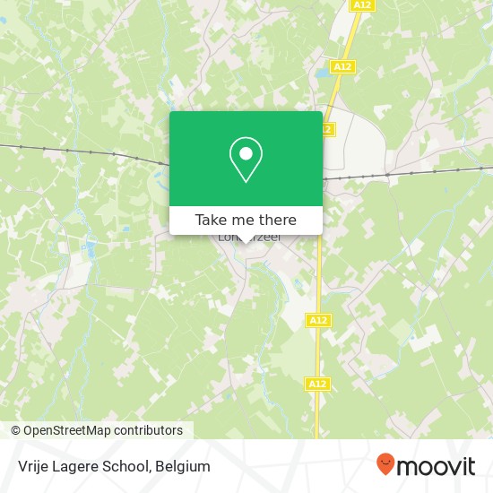 Vrije Lagere School map