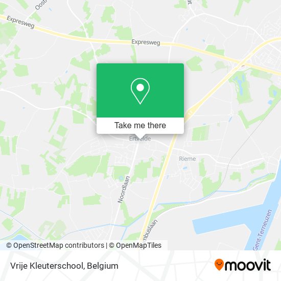 Vrije Kleuterschool map