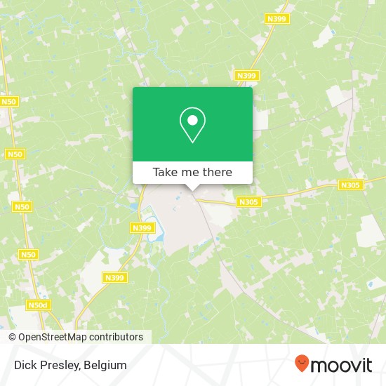 Dick Presley map