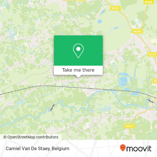 Camiel Van De Staey map