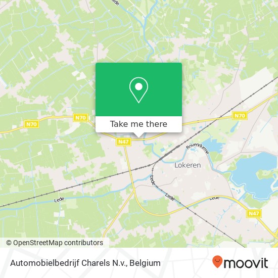 Automobielbedrijf Charels N.v. map