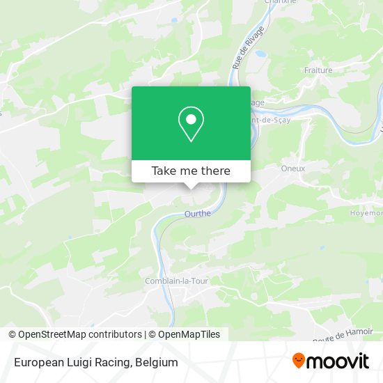 European Luigi Racing map