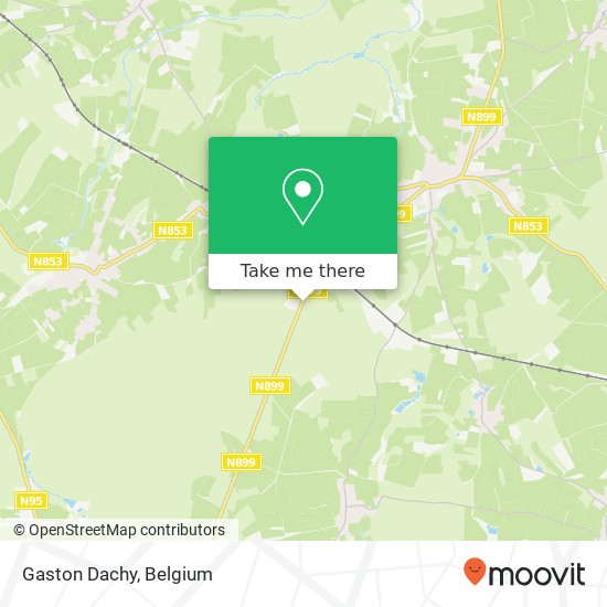 Gaston Dachy map