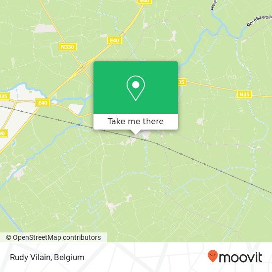 Rudy Vilain map