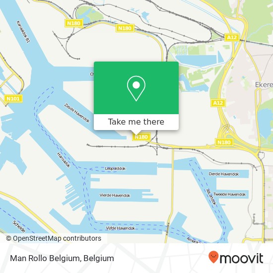 Man Rollo Belgium map