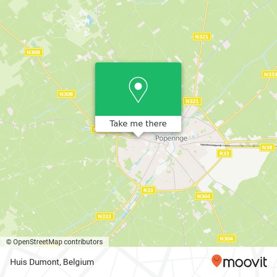 Huis Dumont map