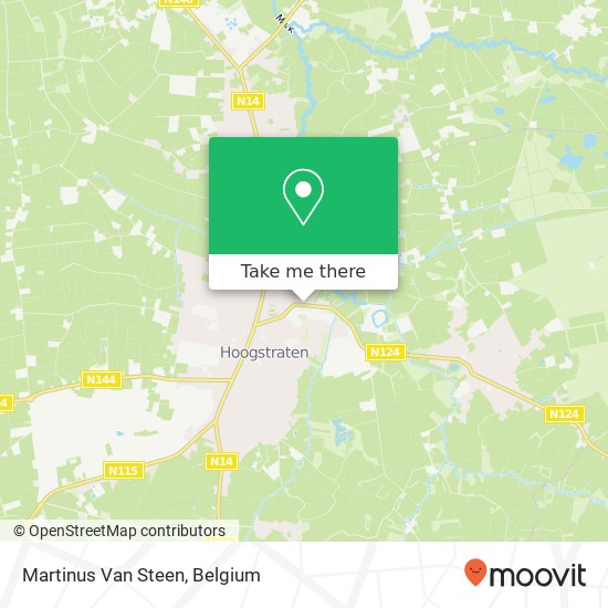Martinus Van Steen map