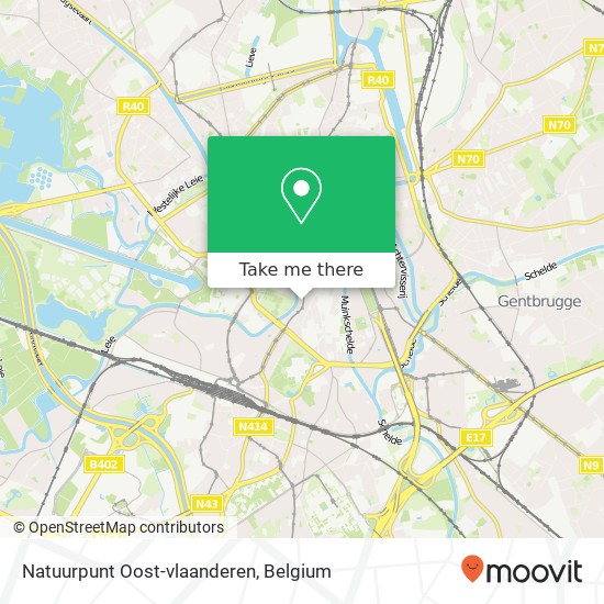 Natuurpunt Oost-vlaanderen plan