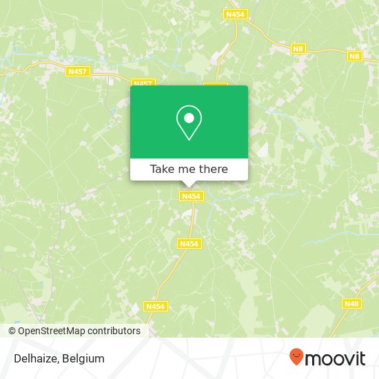 Delhaize map