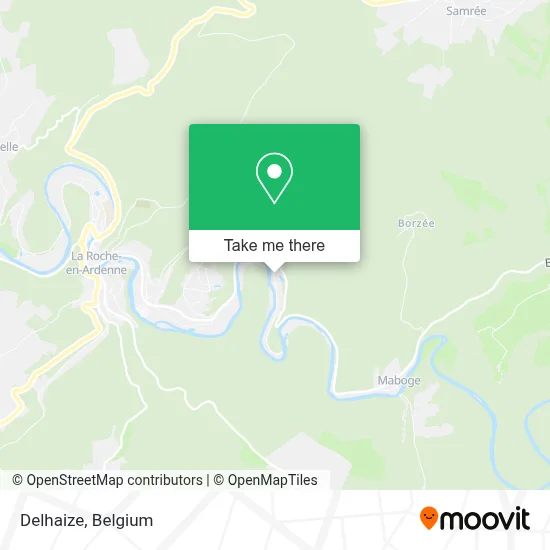 Delhaize map