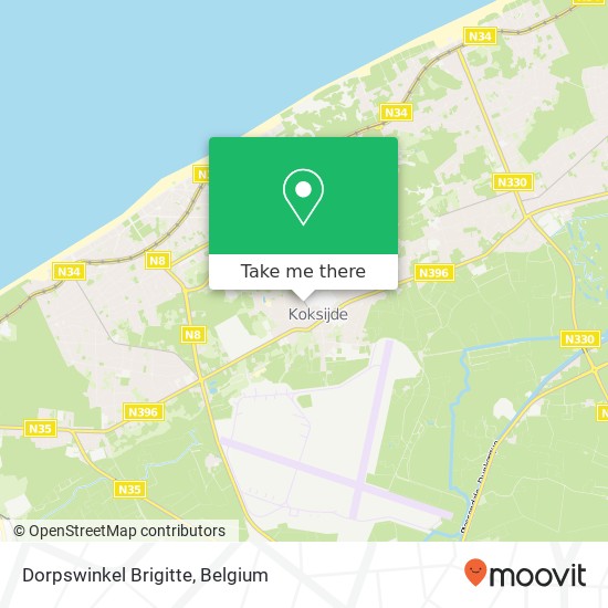 Dorpswinkel Brigitte map