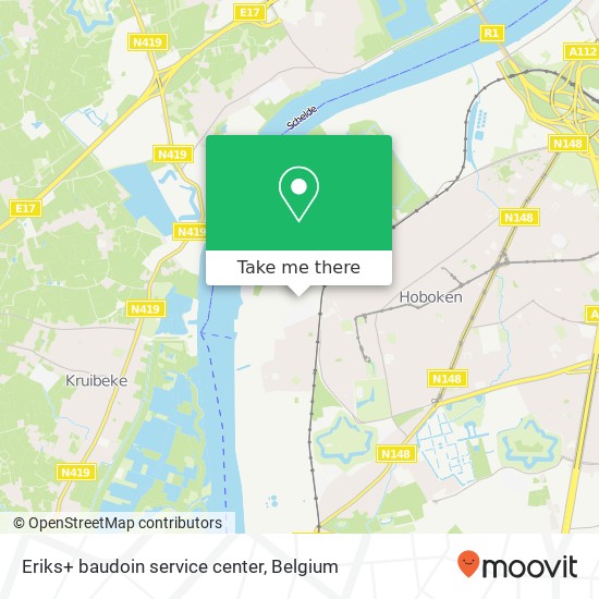 Eriks+ baudoin service center map