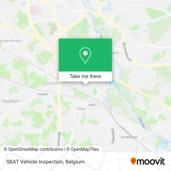 SBAT Vehicle Inspection map